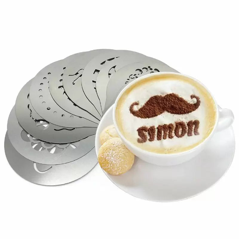 Custom Coffee Stencils